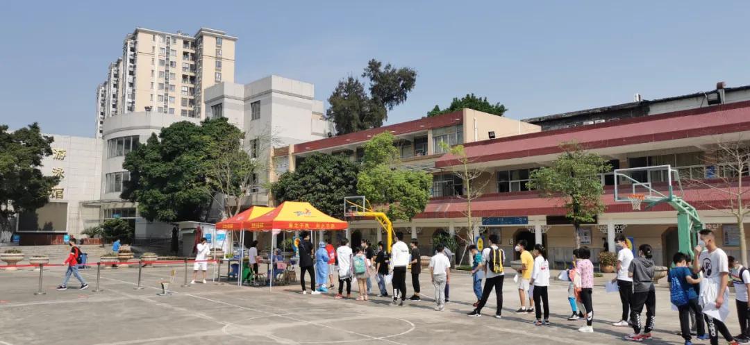 广州市水上运动管理中心进行核酸检测保障运动队复学复训顺利开展