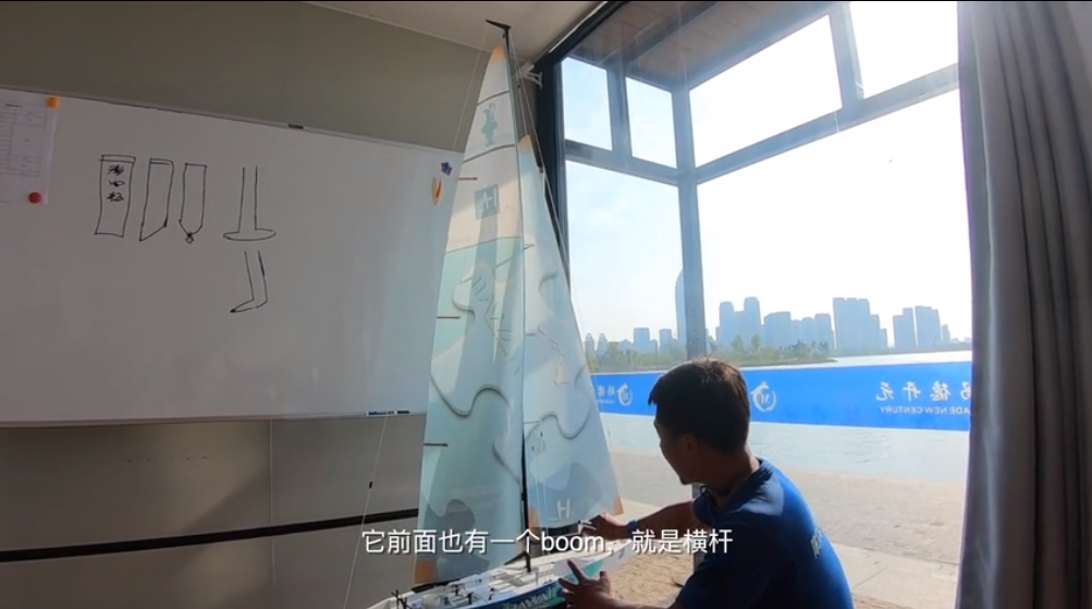 《水上玄学》课堂第16课 | 对照模型给大家讲讲帆船的各个部件