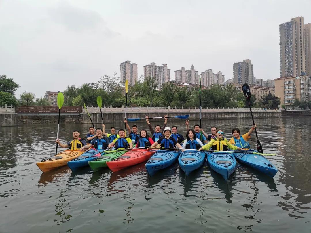 常州市级机关皮划艇运河活动——司法局