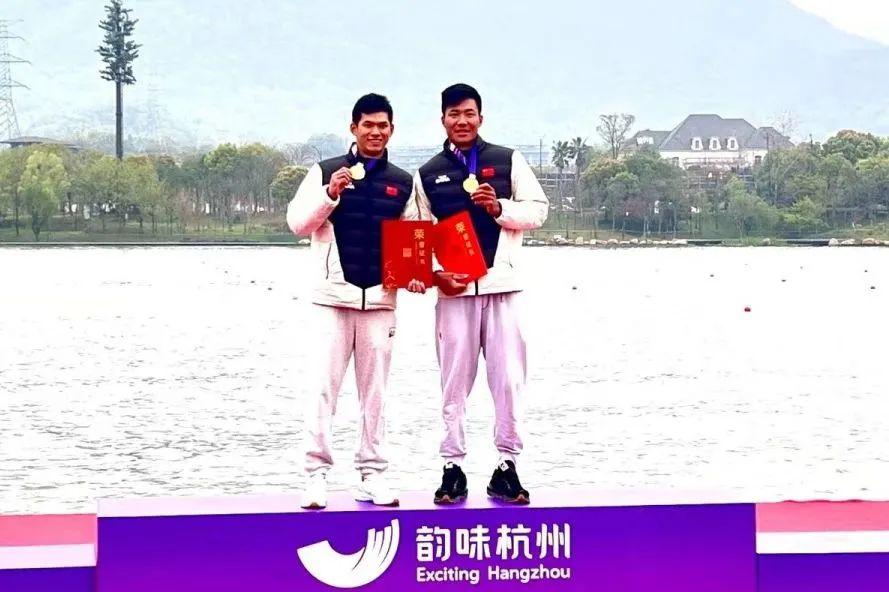 全国皮划艇静水春季冠军赛杭州运动员斩获5金4银2铜