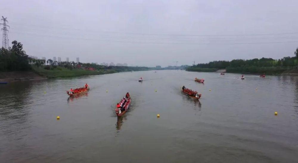 河南省第九届少数民族传统体育运动会龙舟大赛