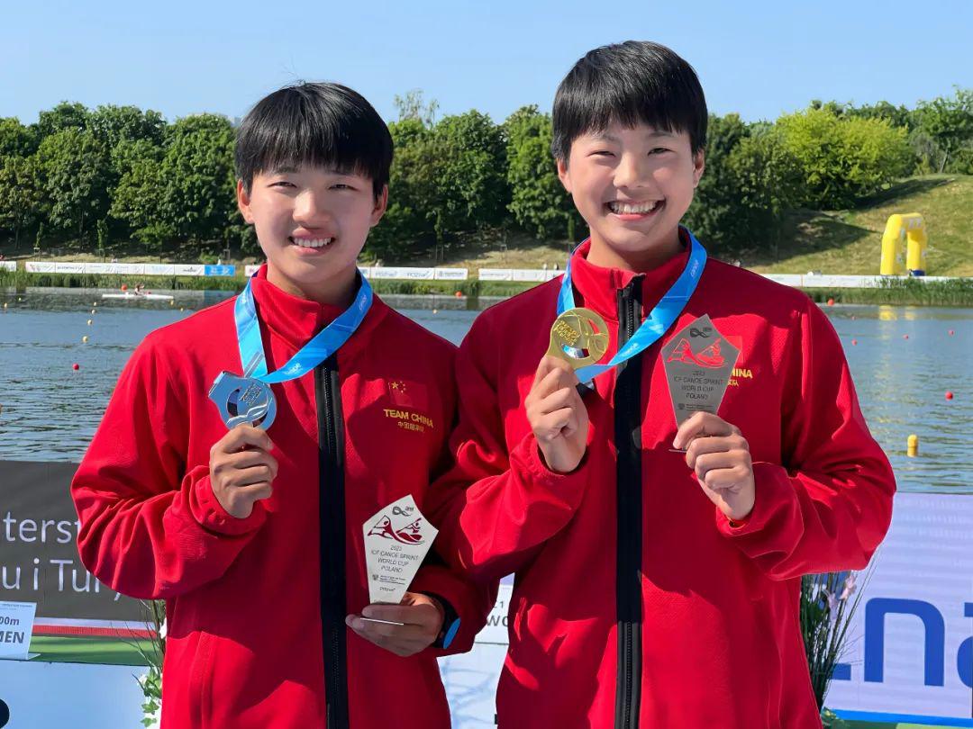 中国皮划艇队3金4银2铜名列2023国际划联皮划艇静水世界杯波兹南站奖牌榜第二位